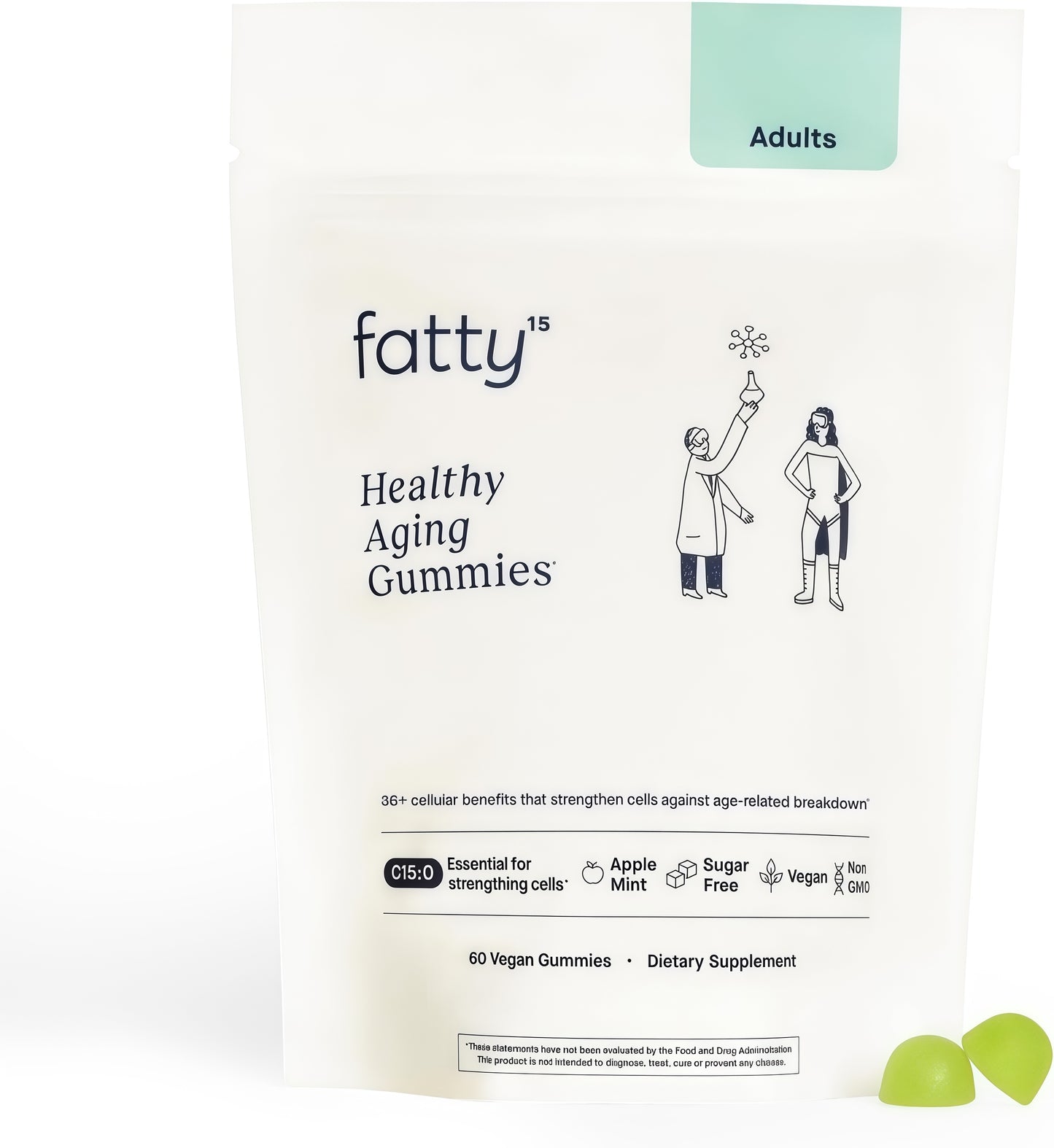 Fatty15 Gummies for Adults
